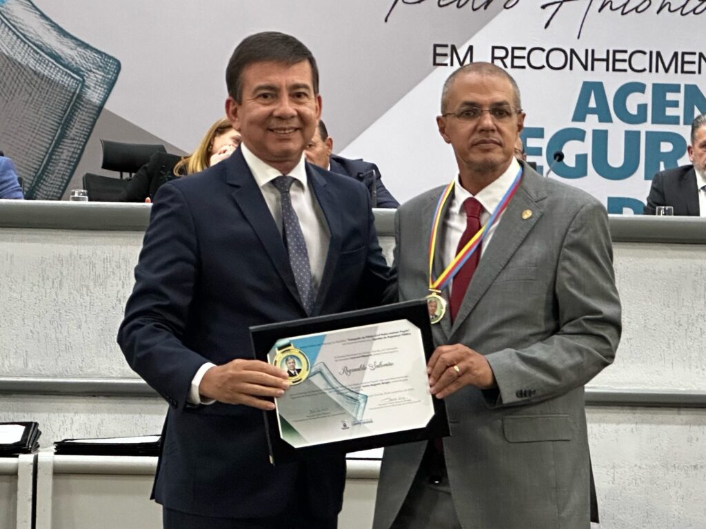 Medalha Pedro Antônio Pegolo homenageia Agentes de Segurança Pública