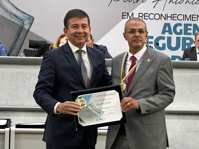 Medalha Pedro Antônio Pegolo homenageia Agentes de Segurança Pública