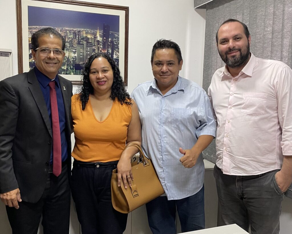 Vereador Edu Miranda atendeu o Presidente do bairro Jardim das Nações