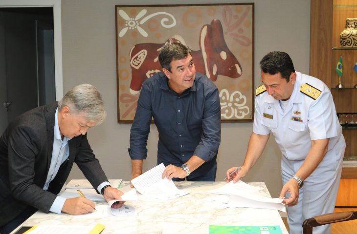 Convenio Marinha, Sejusp Foto Saul Schramm