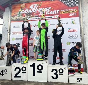 Pilotos de Kart de MS são destaques em campeonato de Santa Catarina