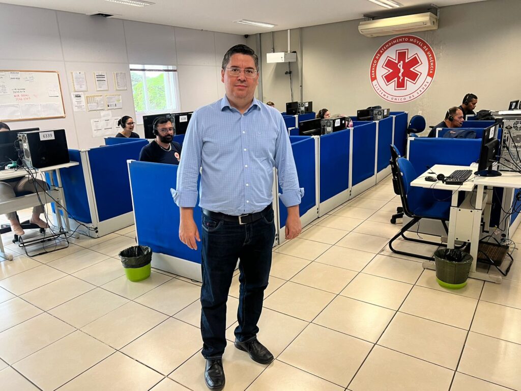 Samu: Dr. Victor Rocha fiscaliza número de ambulâncias para atender a população de Campo Grande