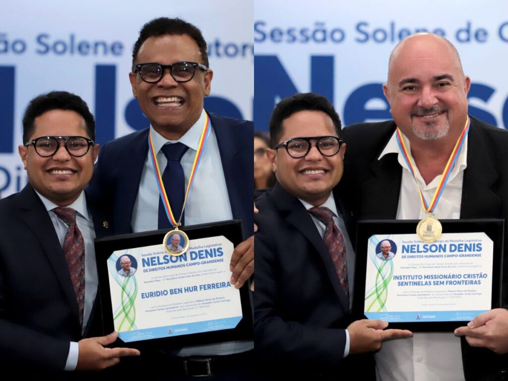Secretário de Direitos Humanos e Instituto Sentinelas são homenageados por Papy