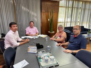 Vereador Villasanti se reúne com Secretário da SISEP para agilizar obras no Itatiaia
