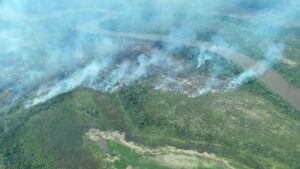 Combate a incêndios florestais, monitoramento e ações preventivas marcam atuação dos bombeiros em biomas de MS