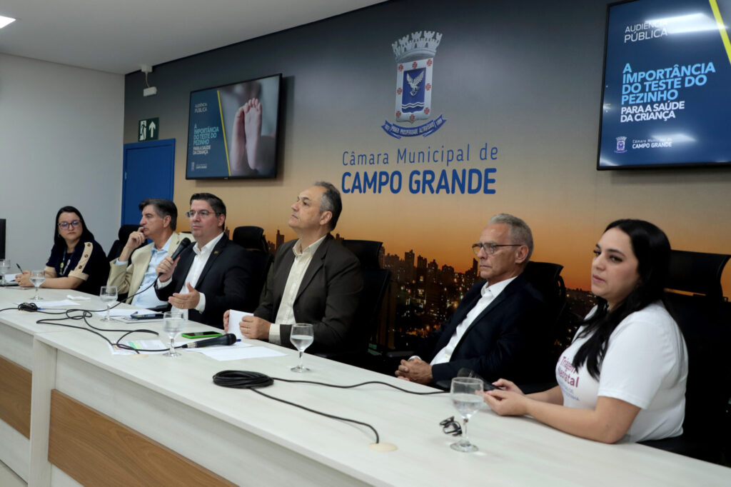 Vereador Professor André Luis cobra que ampliação do Teste do Pezinho seja aplicada em Campo Grande