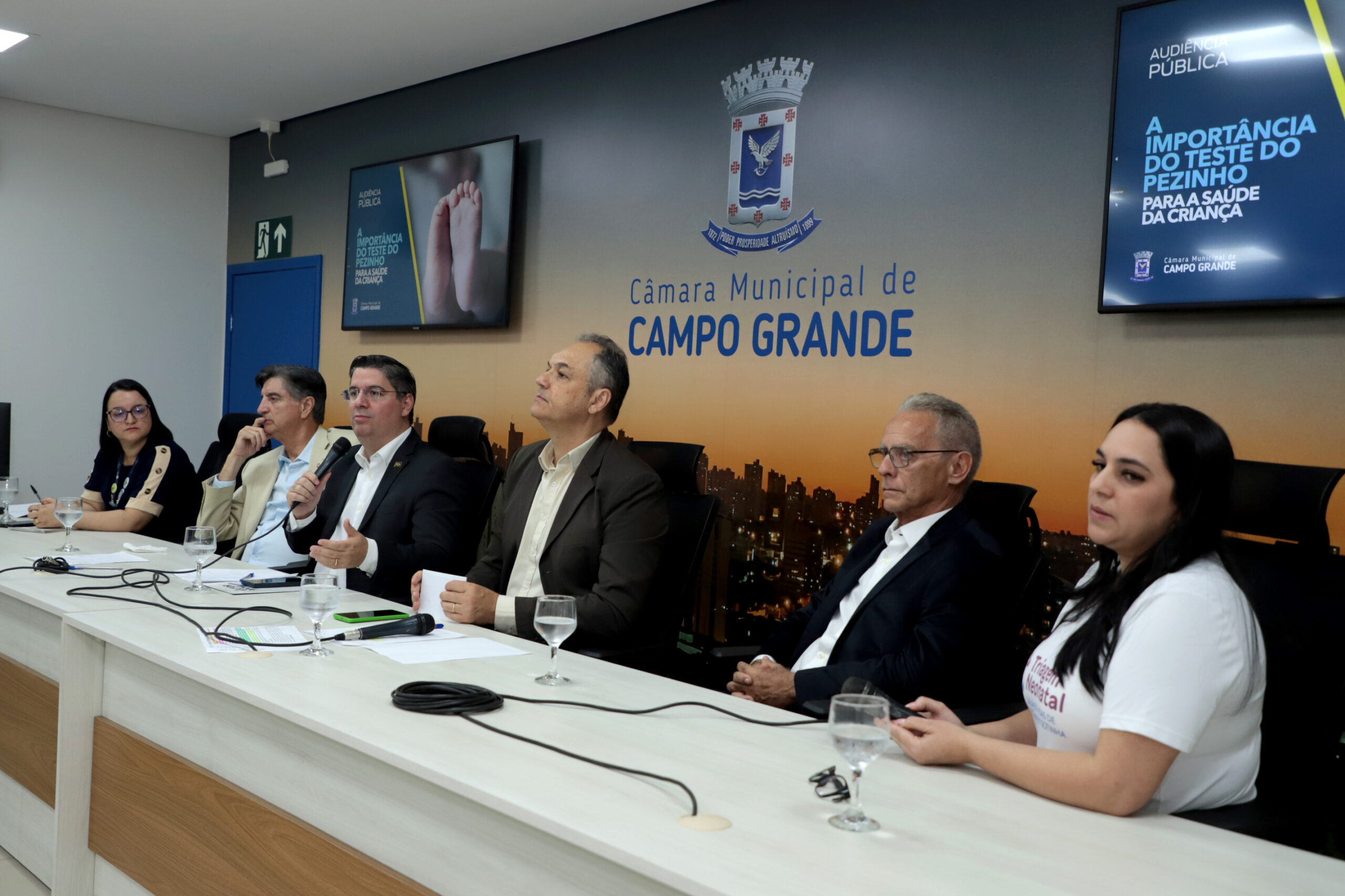 Vereador Professor André Luis cobra que ampliação do Teste do Pezinho seja aplicada em Campo Grande