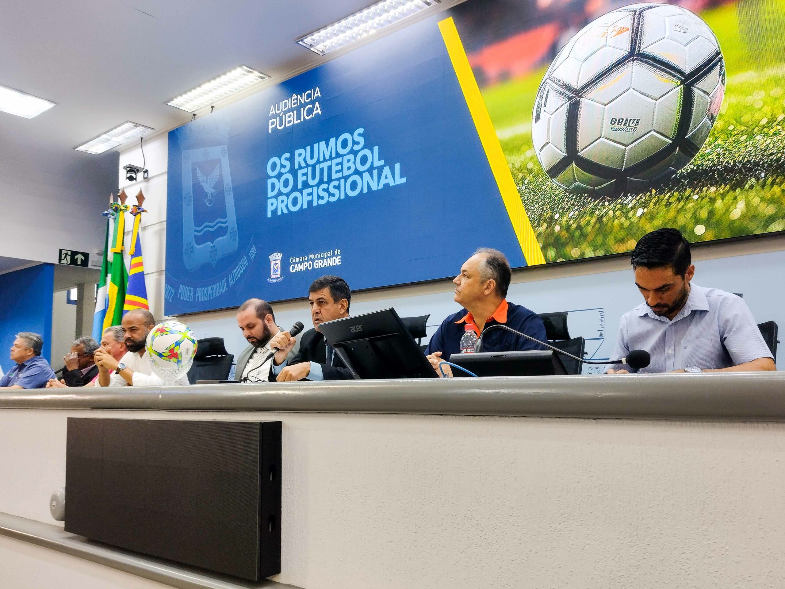 Vereador Professor André Luis defende reformulação do estatuto da Federação de Futebol de MS após investigações